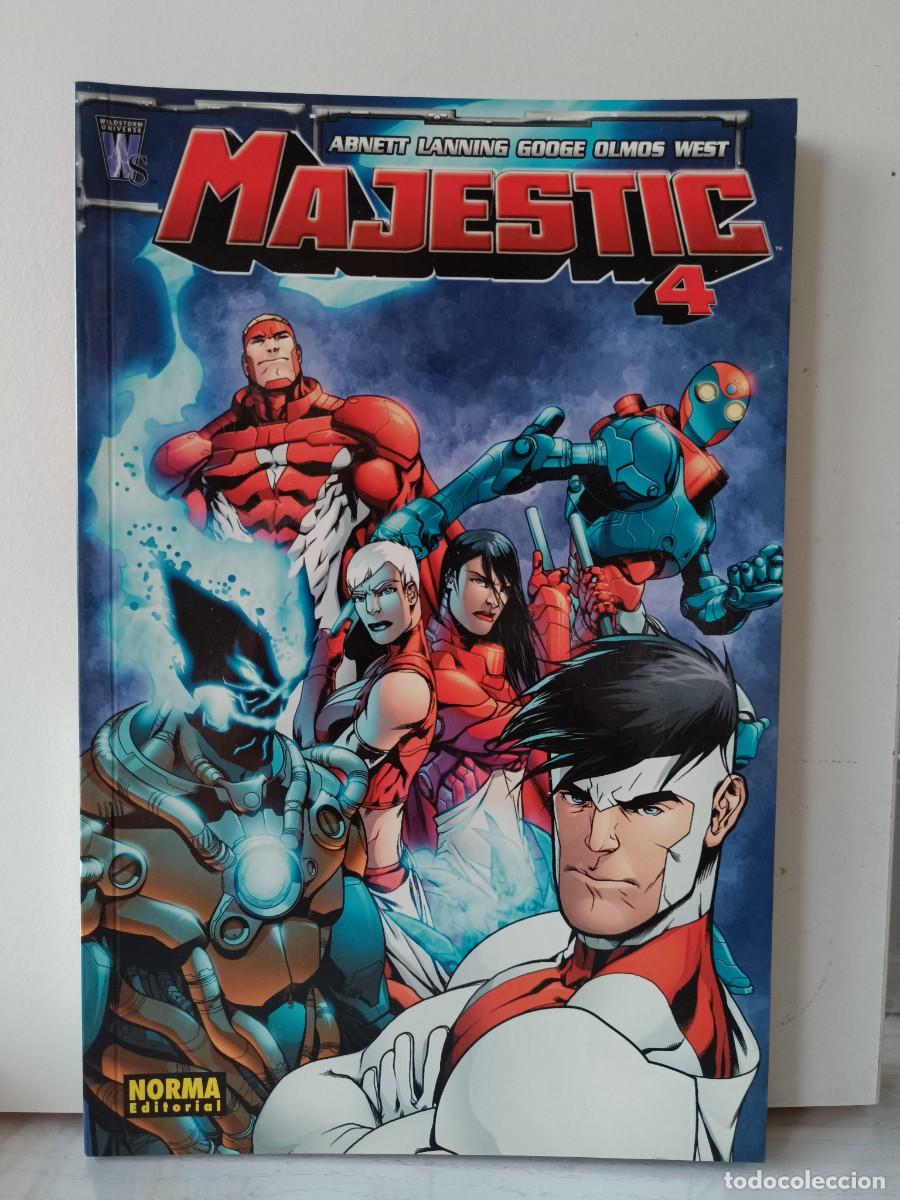 C&oacute;mics: MAJESTIC 4 - ED. NORMA EXCELENTE ESTADO DE KIOSCO - Foto 1