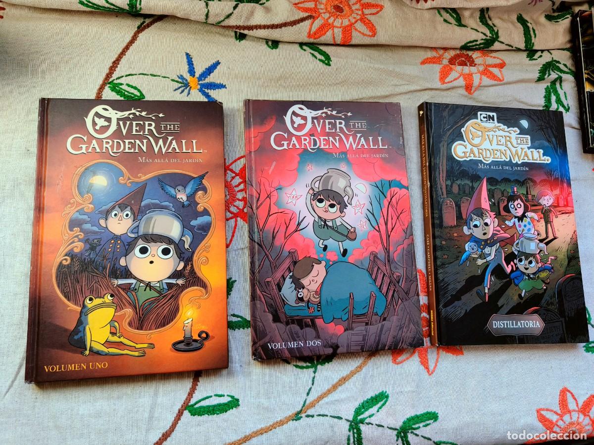 C&oacute;mics: Over the Garden Wall. M&aacute;s all&aacute; del jard&iacute;n. Volumenes 1, 2 y distillatoria. Campbell. Norma.