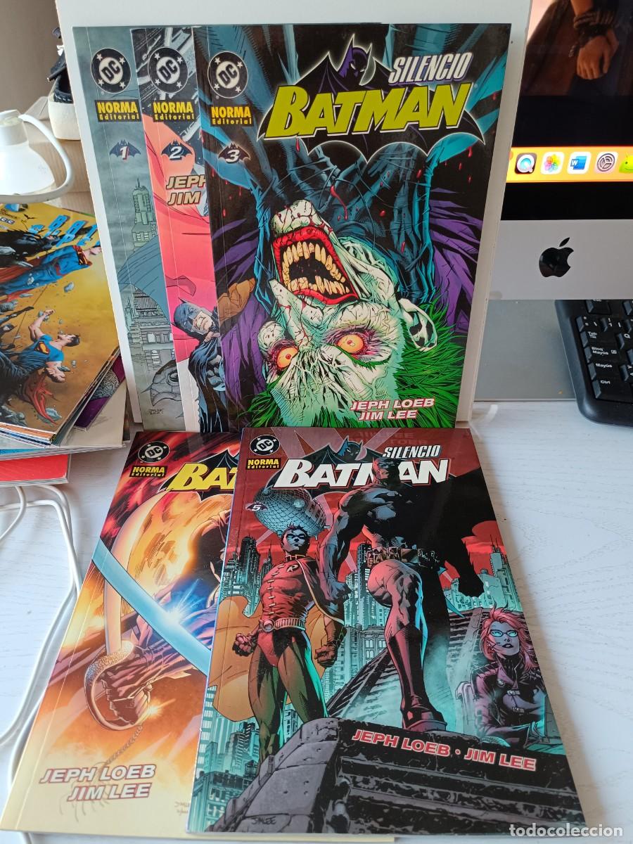 C&oacute;mics: BATMAN SILENCIO COMPLETA DEL 1 AL 5 - NORMA EDITORIAL - EXCELENTE ESTADO DE KIOSCO