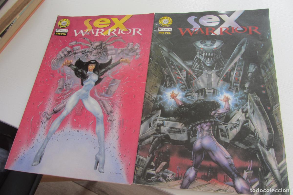 C&oacute;mics: SEX WARRIOR. &iexcl;&iexcl;COLECCI&Oacute;N COMPLETA!! .DOS N&Uacute;MEROS. N&ordm; 1 Y 2. Norma ARX142