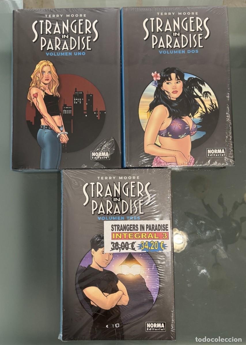 C&oacute;mics: STRANGERS IN PARADISE Edicion de Lujo Tomos 1, 2 y 3