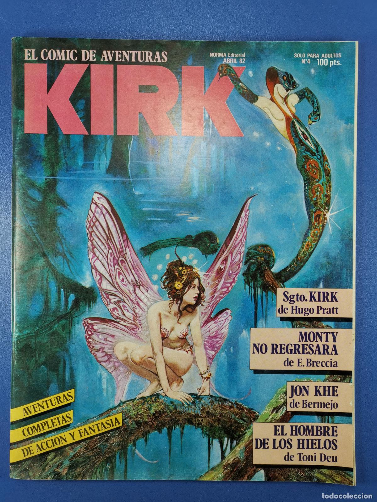 Comics: KIRK - N&ordm; 4 - EL COMIC DE AVENTURAS - NORMA