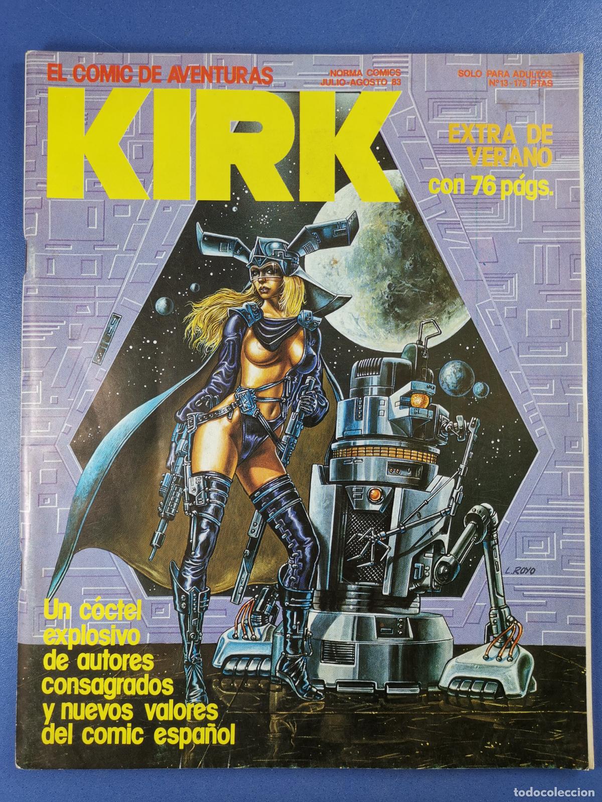 Comics: KIRK - N&ordm; 13 - EXTRA DE VERANO - EL COMIC DE AVENTURAS - NORMA