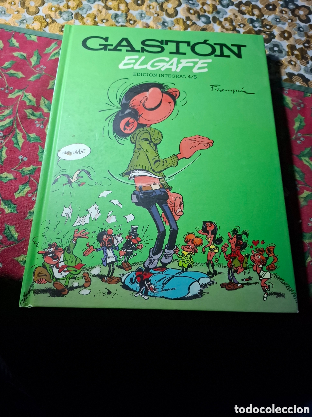 C&oacute;mics: Gaston El Gafe Franquin ed integral norma vol 4