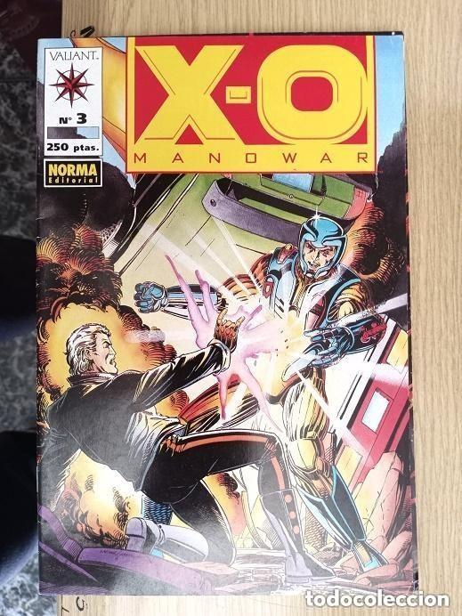 C&oacute;mics: X-0 MANOWAR - N 3 - EDITORIAL NORMA . DIBUJO : SAL VELLUTO