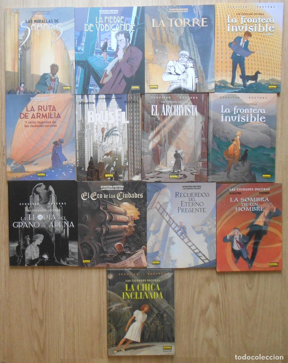 Comics: LOTE LAS CIUDADES OSCURAS (14 TOMOS) - SCHUITEN/ PEETERS EDITORIAL NORMA