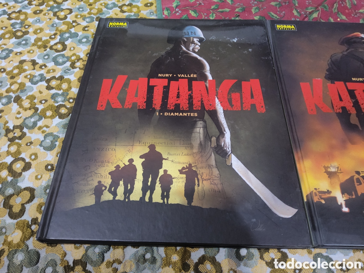 C&oacute;mics: Katanga. Integral, 3 tomos tapa dura. Ed Norma