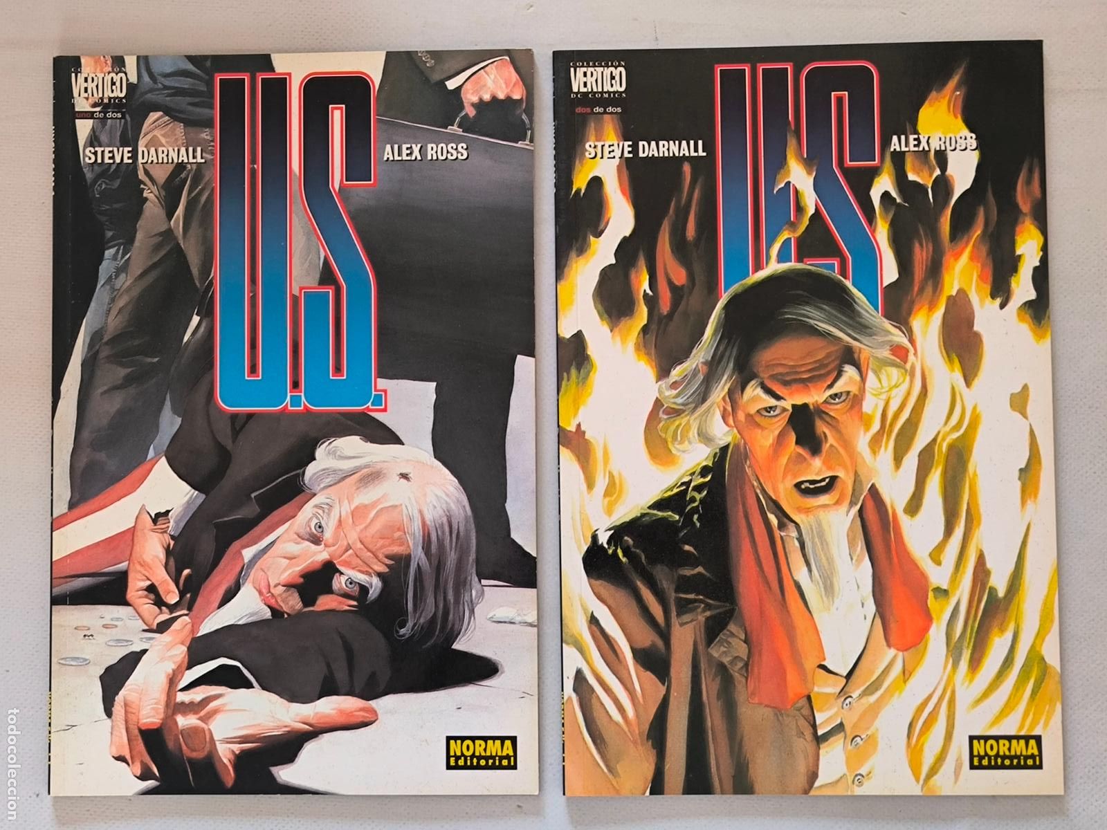 C&oacute;mics: UNCLE SAM COMPLETA N&ordm; 1 Y 2 - U.S. - VERTIGO N&ordm; 66 Y 68 - NORMA (B&Ntilde;w)