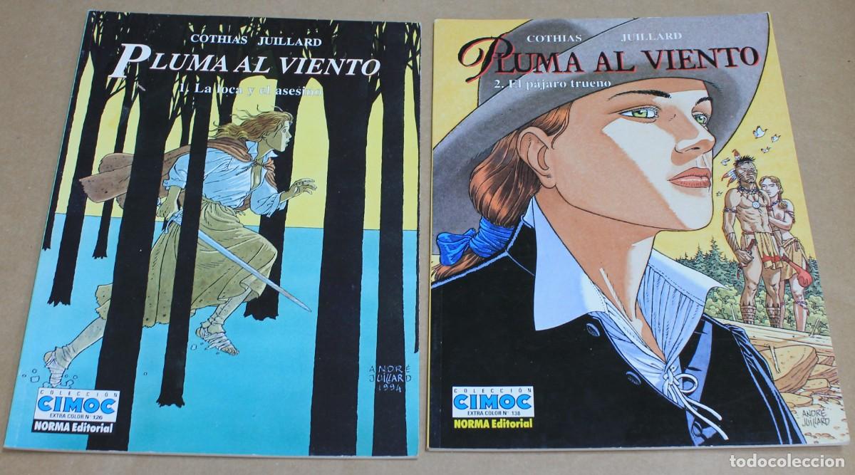 C&oacute;mics: CIMOC EXTRA COLOR - Norma ed. - PLUMA AL VIENTO 1 2 - Muy buen estado - Y sueltos