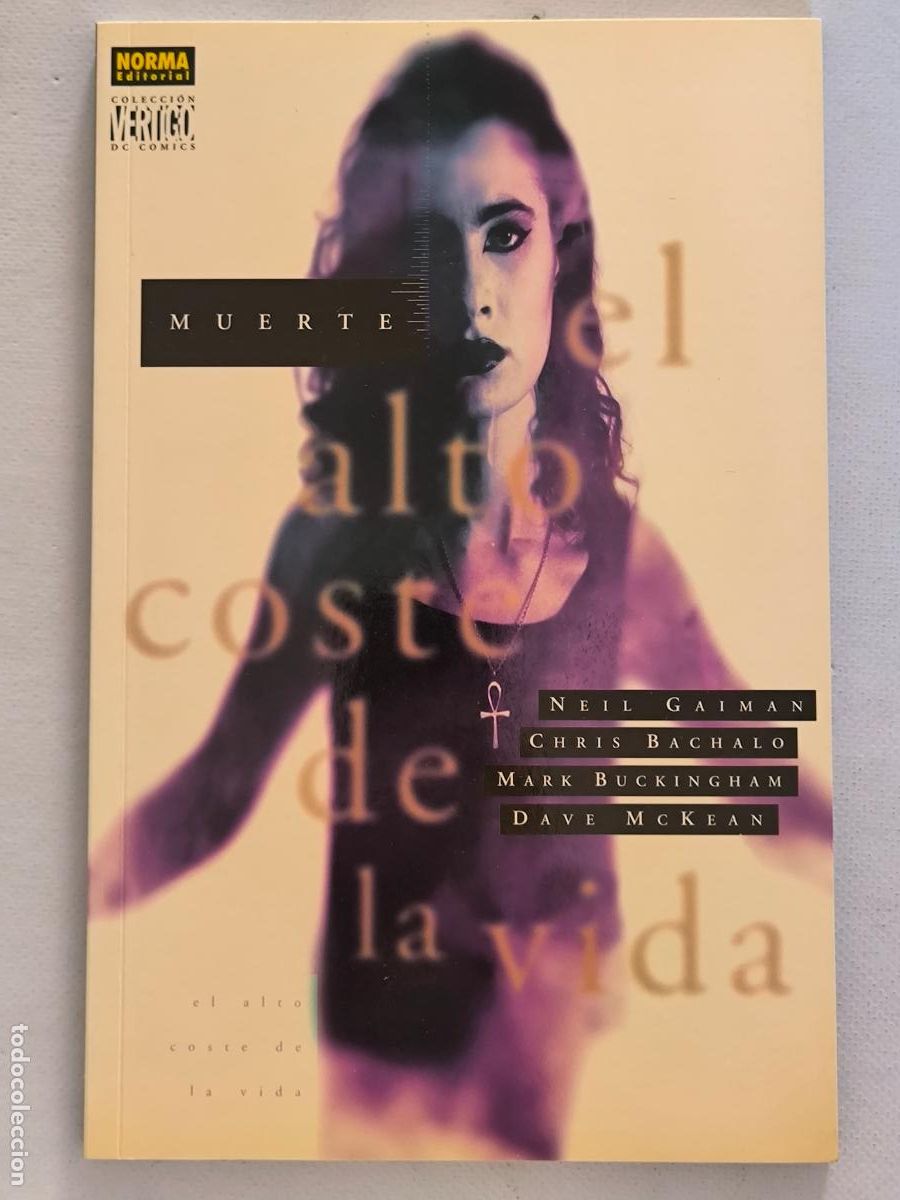 C&oacute;mics: MUERTE: EL ALTO COSTE DE LA VIDA - NEIL GAIMAN - VERTIGO N&ordm; 208 - NORMA (BLw)
