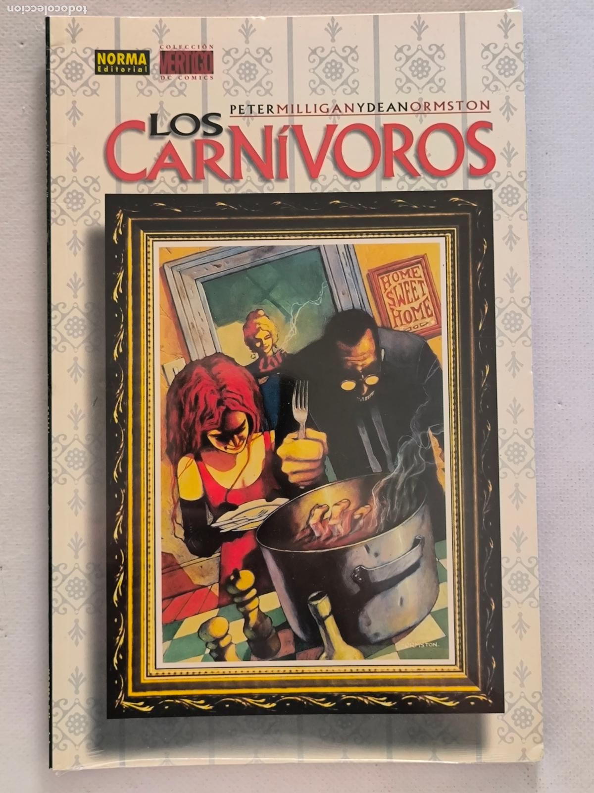 C&oacute;mics: LOS CARNIVOROS - PETER MILLIGAN - VERTIGO N&ordm; 11 - NORMA - NUEVO, PRECINTADO (8L)