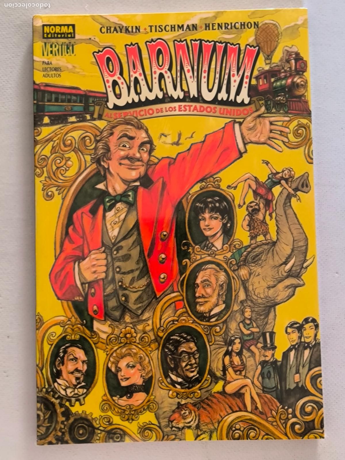 C&oacute;mics: BARNUM: AL SERVICIO DE LOS ESTADOS UNIDOS - VERTIGO N&ordm; 263 - NORMA - NUEVO, PRECINTADO (8L)