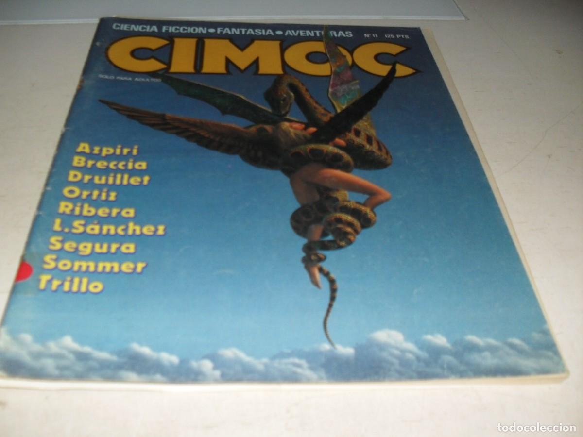 C&oacute;mics: CIMOC N&ordm; 11,,CON HOMBRE,DE ORTIZ,DE 176.EDITA NORMA,1981