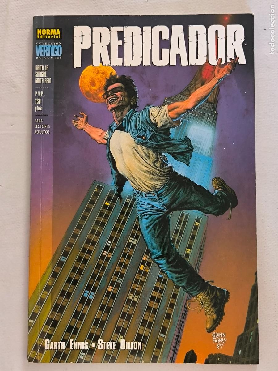 C&oacute;mics: PREDICADOR: GRITA LA SANGRE, GRITA ERIN - VERTIGO N&ordm; 53 - NORMA (047)