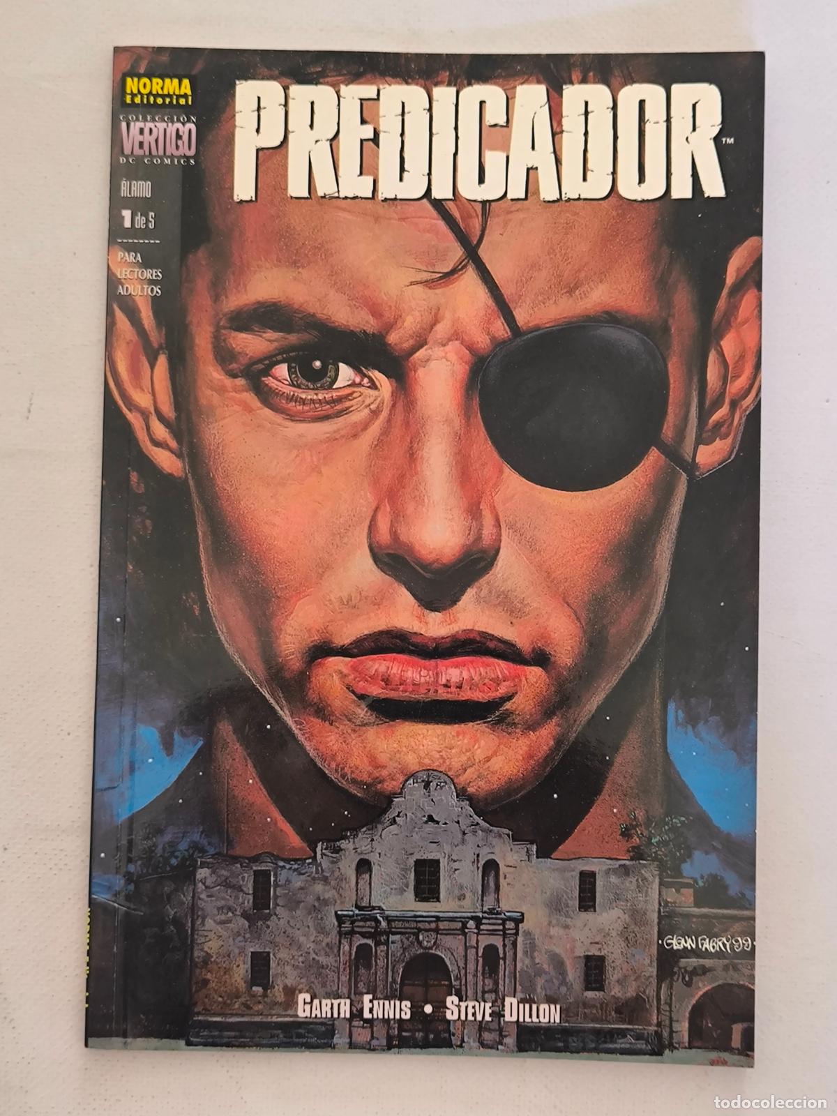 C&oacute;mics: PREDICADOR: ALAMO N&ordm; 1 (DE 5) - GARTH ENNIS - VERTIGO N&ordm; 161 - NORMA (047)