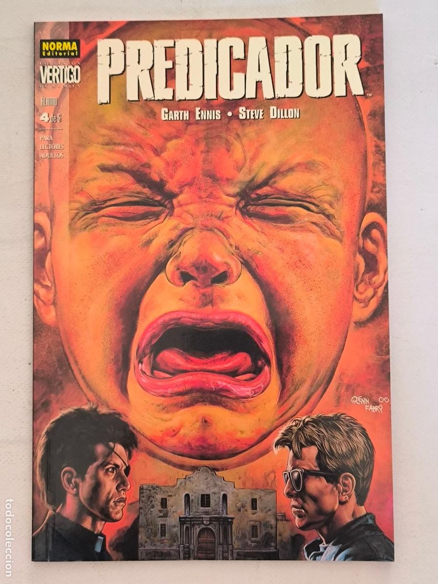 C&oacute;mics: PREDICADOR: ALAMO N&ordm; 4 (DE 5) - GARTH ENNIS - VERTIGO N&ordm; 171 - NORMA (047)