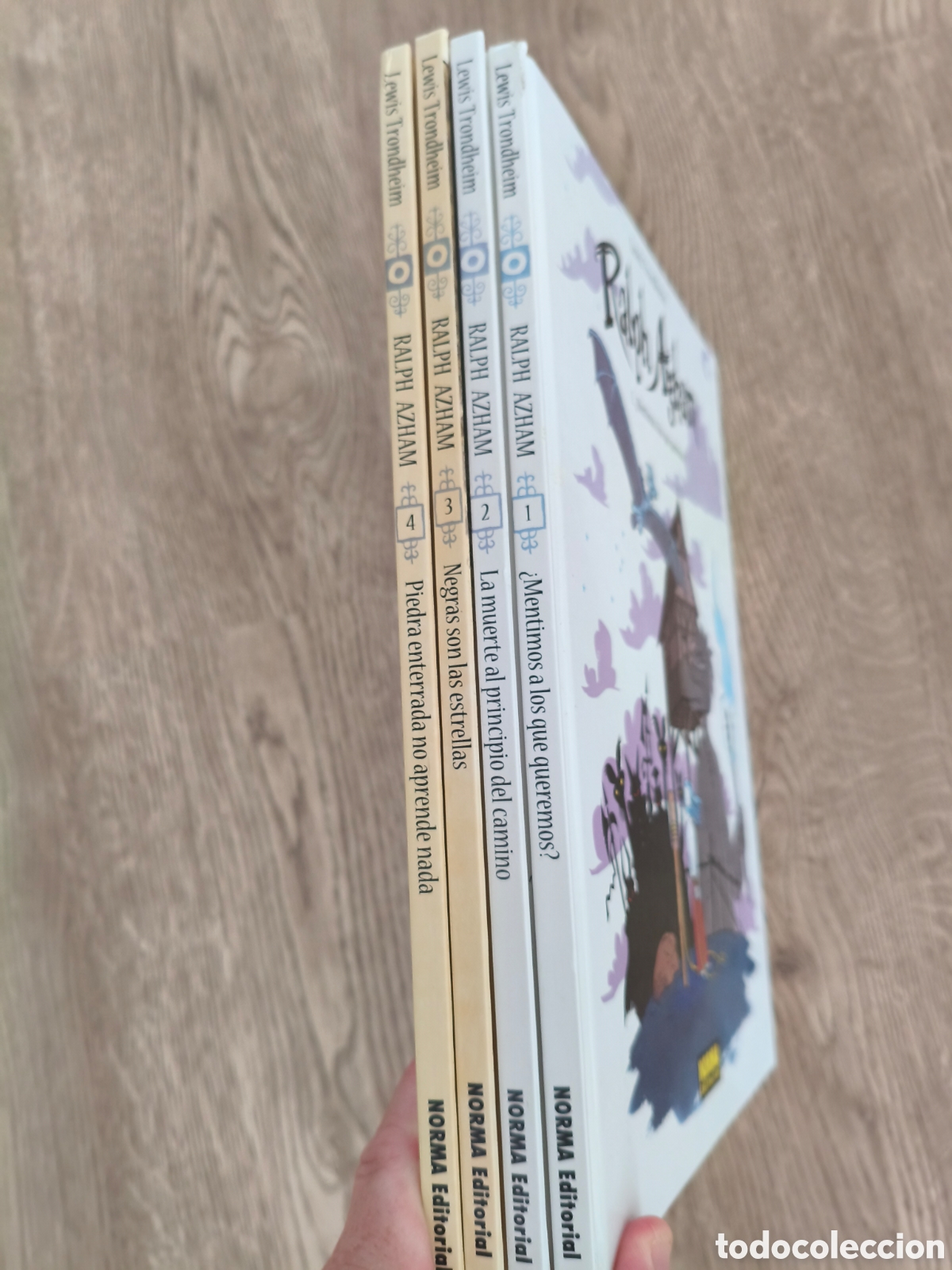 C&oacute;mics: RALPH AZHAM COMPLETA 4 TOMOS LEWIS TRONDHEIM NORMA 2012 - Foto 3