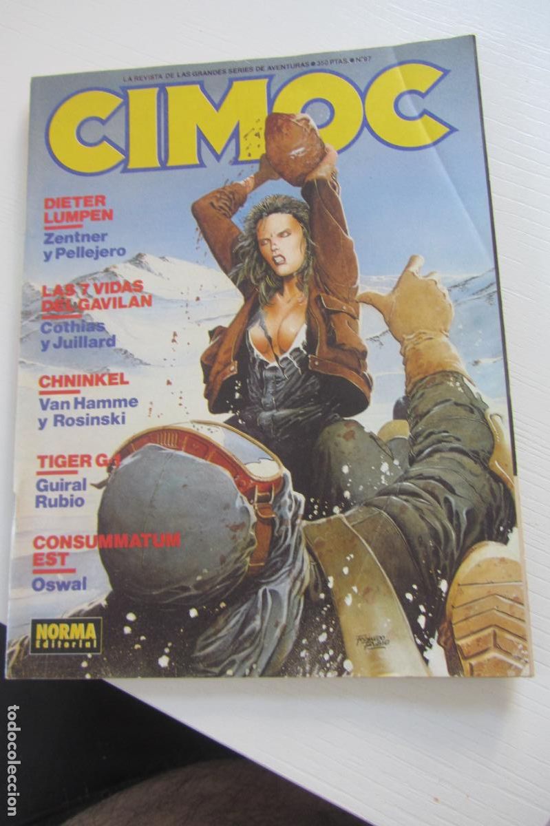 C&oacute;mics: CIMOC N&ordm; 97 EDITORIAL NORMA 1982 ARX173