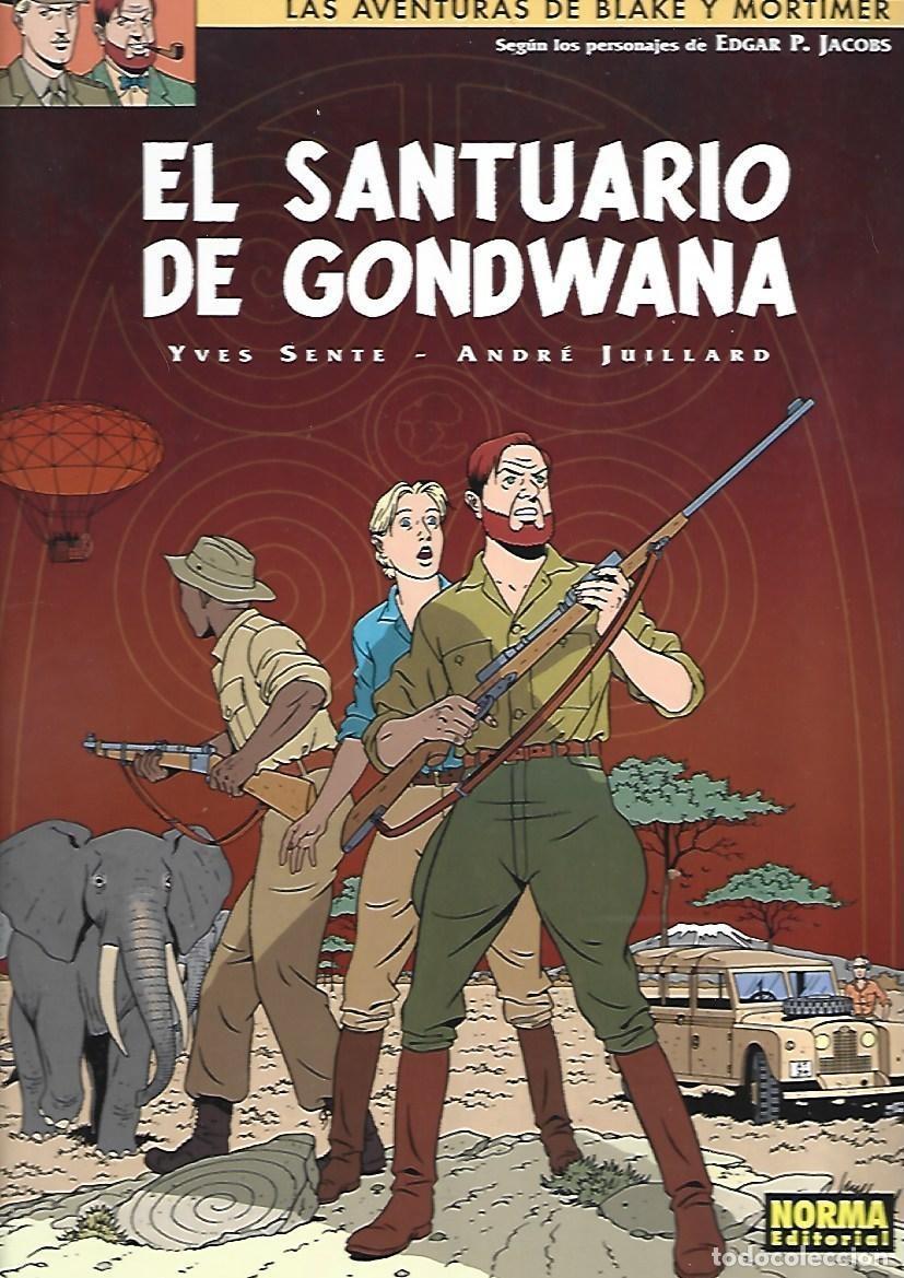 C&oacute;mics: Blake y Mortimer, 18: el santuario de Gondwana, 2008, Norma, primera edici&oacute;n.Muy buen estado Caja DA
