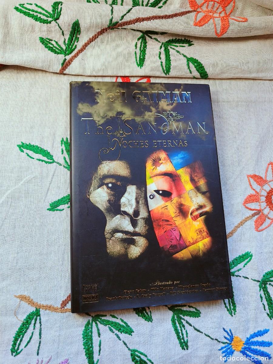 C&oacute;mics: The Sandman. Noches Eternas Neil Gaiman. V&eacute;rtigo, Norma. Edici&oacute;n en tapa dura. Como nuevo.