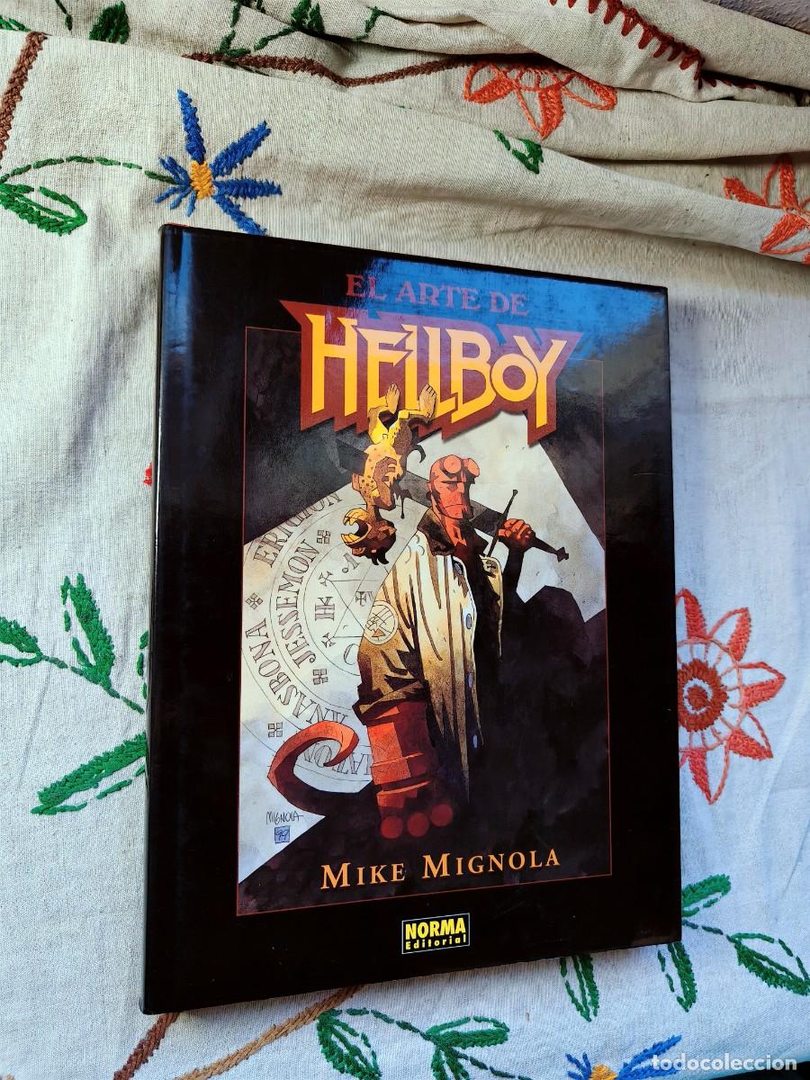 C&oacute;mics: El arte de Hellboy. Mike Mignola. Norma. Tapa dura.
