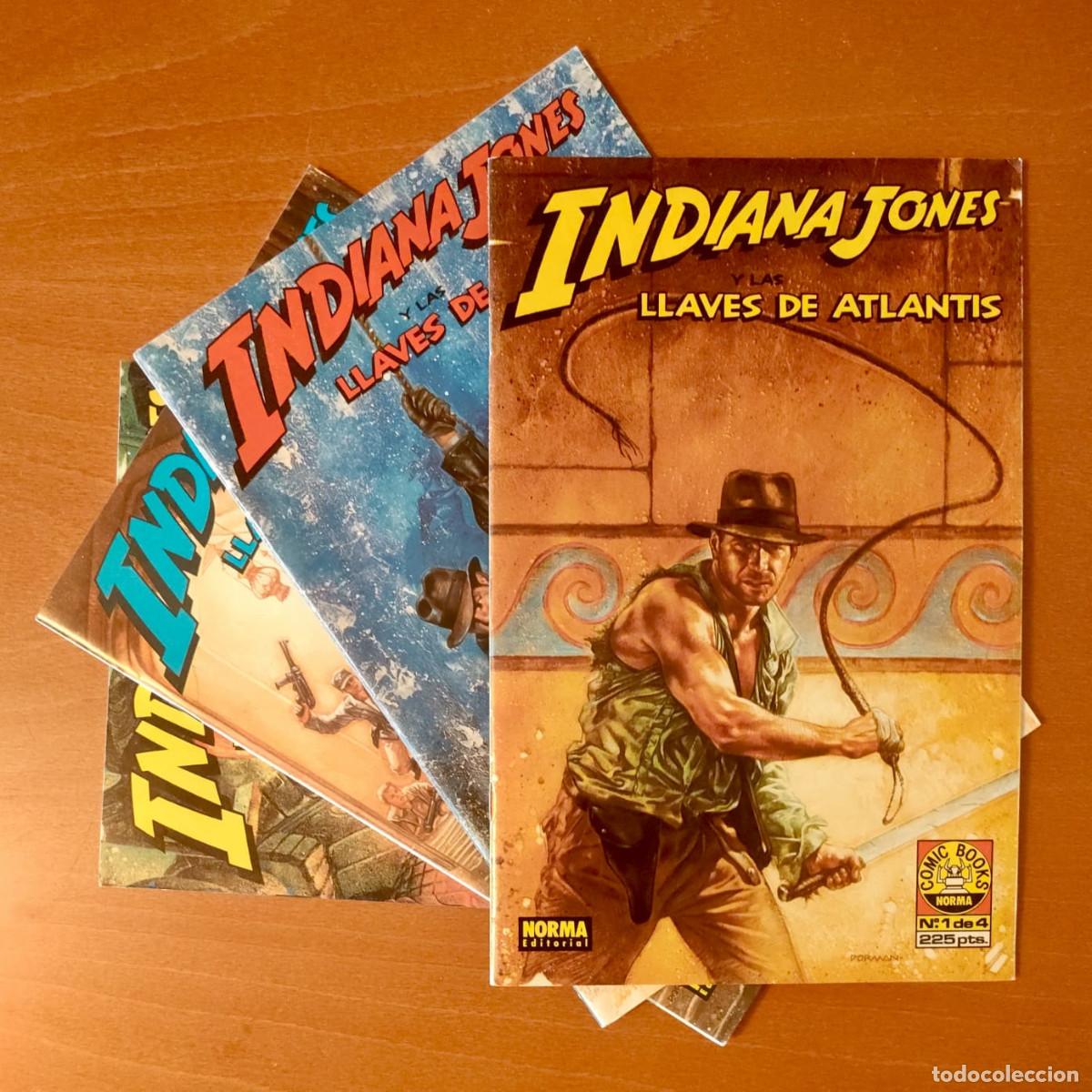 C&oacute;mics: INDIANA JONES Y LAS LLAVES DE ATLANTIS Completa 4 N&ordm;. Norma Editorial