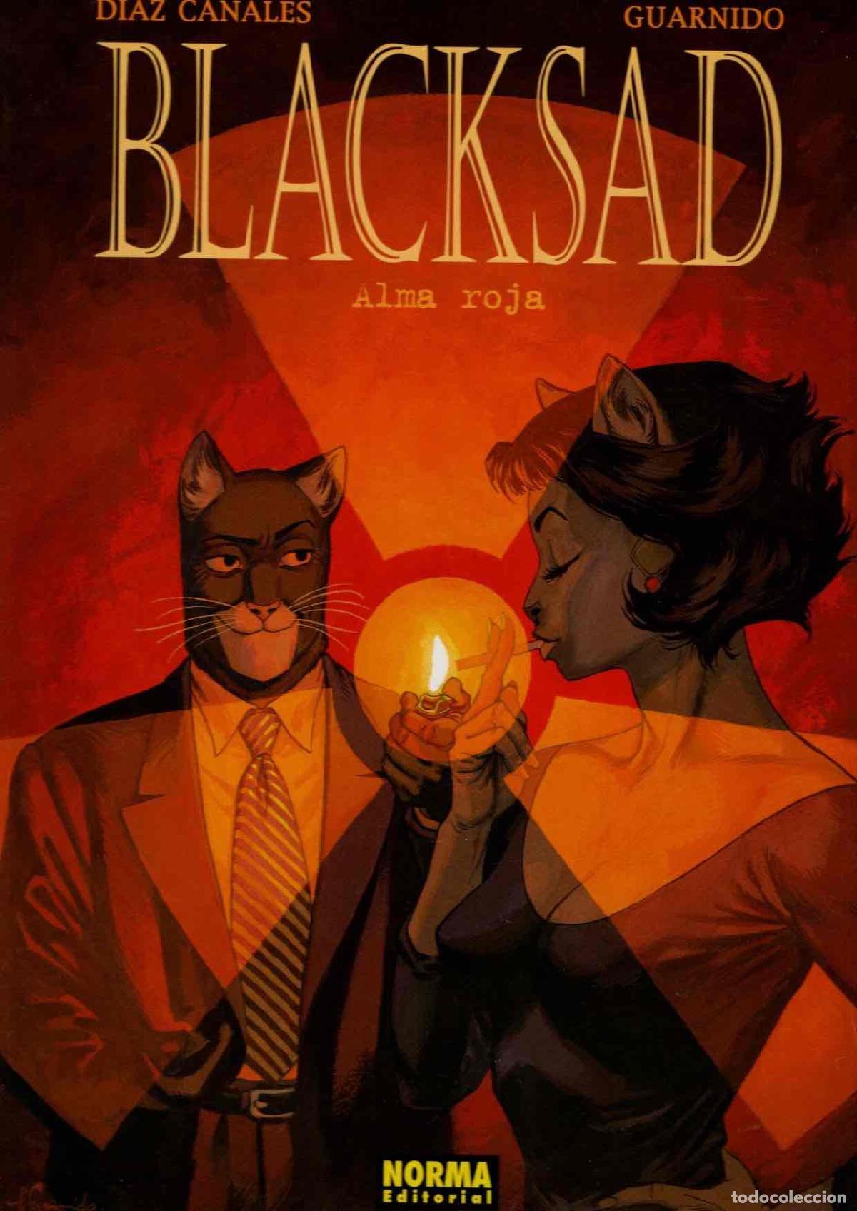 C&oacute;mics: BLACKSAD 3. ALMA ROJA. DIAZ CANALES - GUARNIDO. NORMA 2005. 1&ordf; EDICION