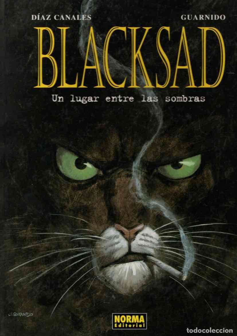 C&oacute;mics: BLACKSAD 1. UN LUGAR ENTRE LAS SOMBRAS. DIAZ CANALES - GUARNIDO. NORMA 2001. 2&ordf; EDICION