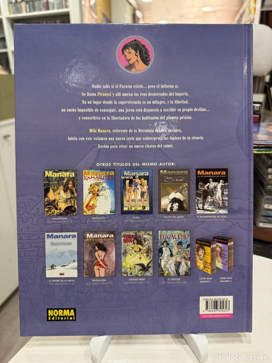 C&oacute;mics: Milo Manara &ndash; Piranesi: El Planeta Prisi&oacute;n (Norma) - Foto 2