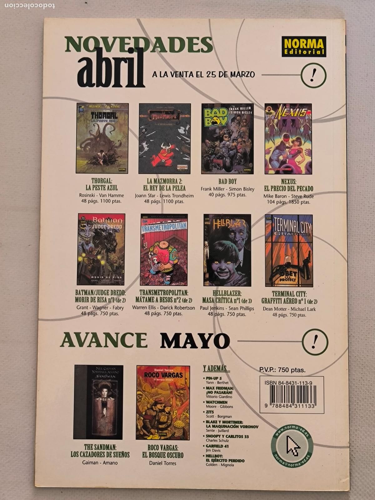 C&oacute;mics: BATMAN / JUDGE DREDD: MORIR DE RISA COMPLETA - TOMO 1 Y 2 - DC - NORMA (167w) - Foto 3