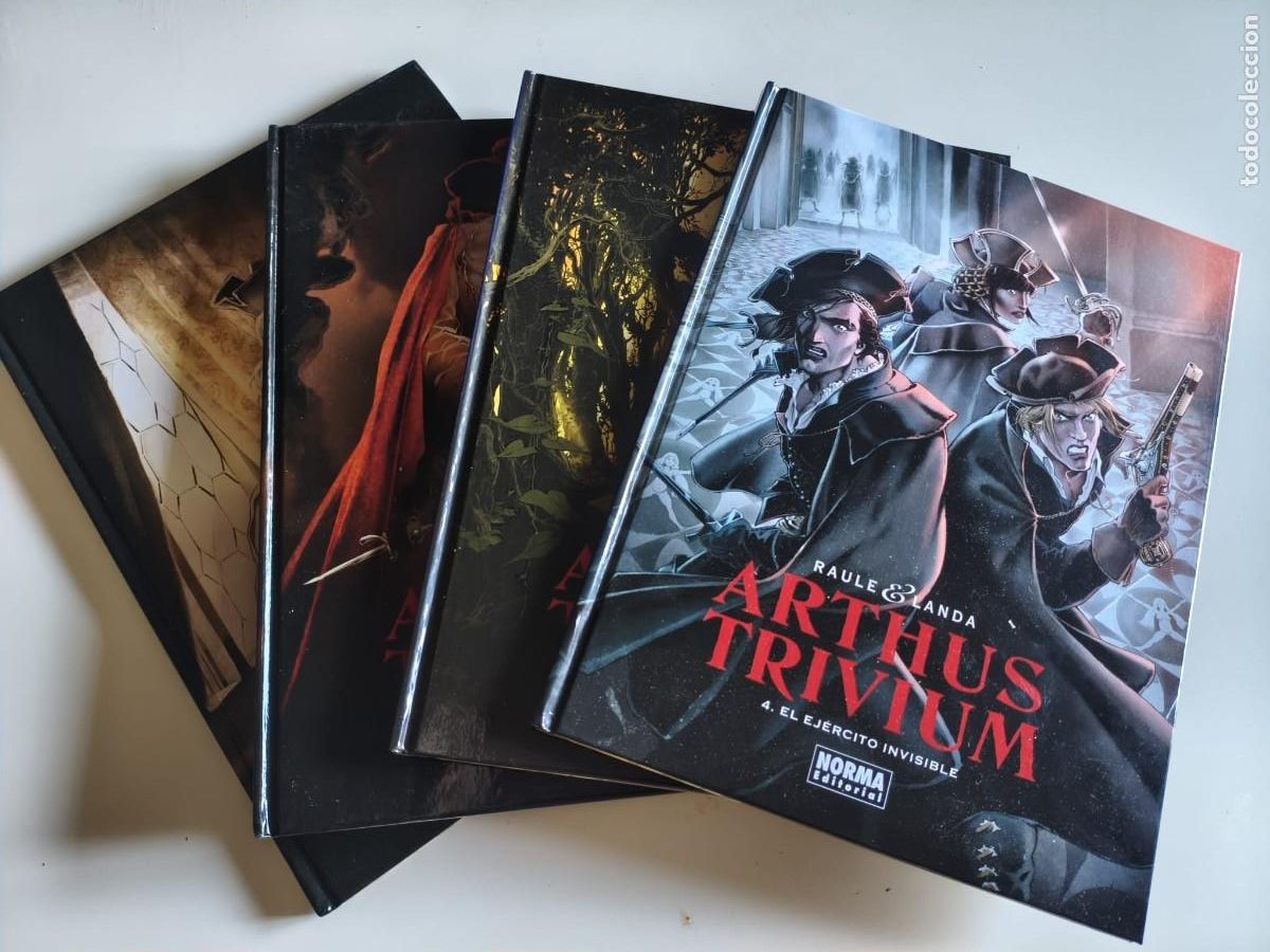 C&oacute;mics: Arthus Trivium Completa 4 tomos - Norma Raule y Landa
