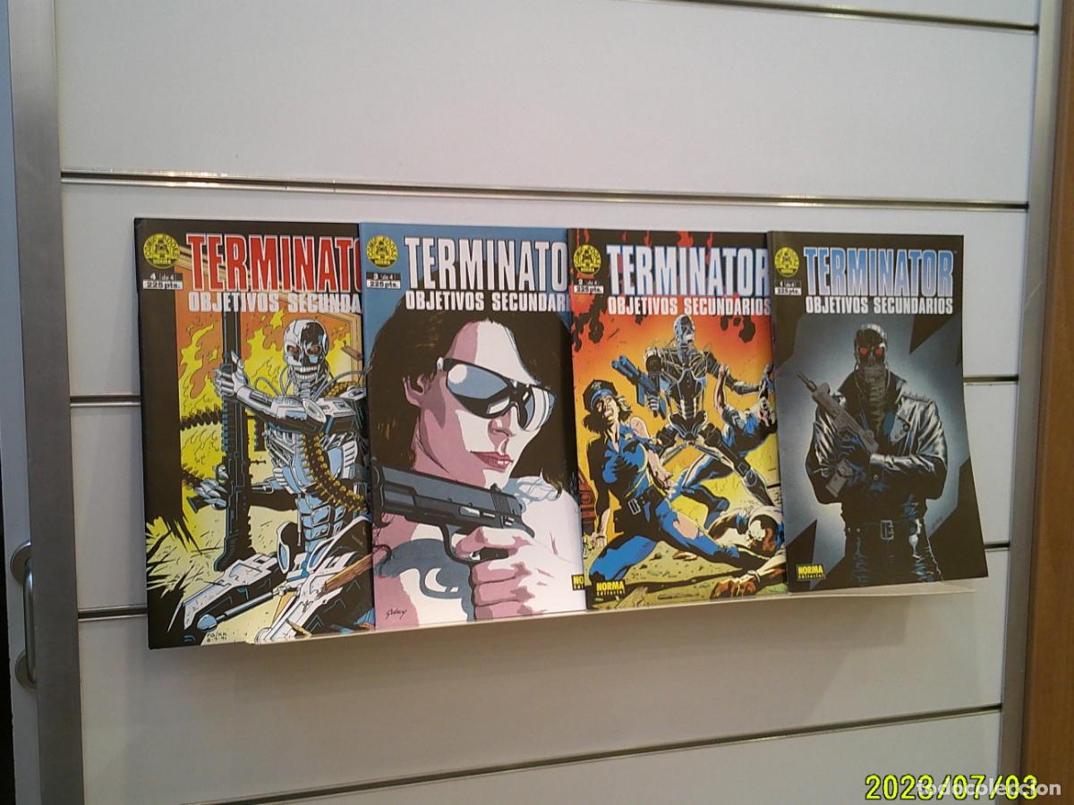 C&oacute;mics: TERMINATOR OBJETIVOS SECUNDARIOS COMPLETA 4 NUMEROS - NORMA