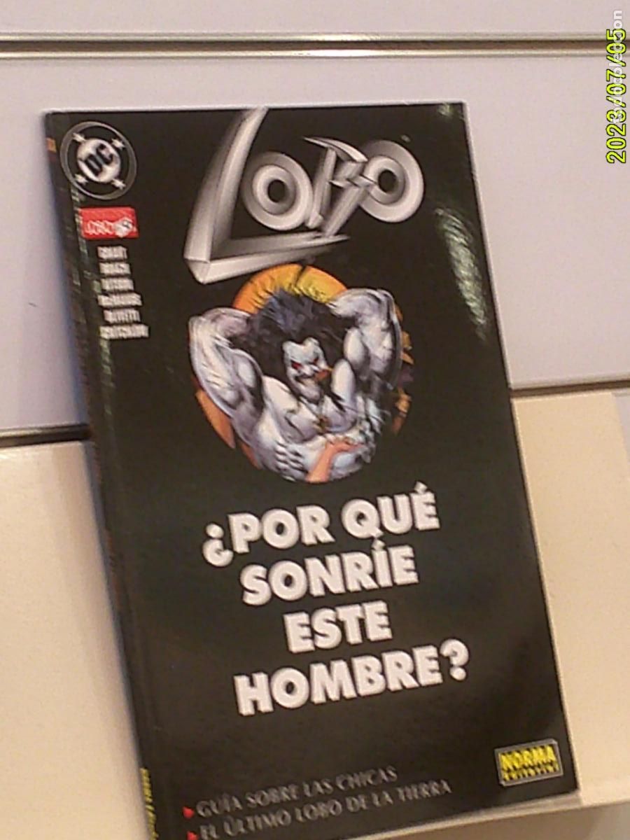 C&oacute;mics: COLECCION LOBO N&ordm; 9 &iquest;POR QUE SONRIE ESTE HOMBRE? DC - NORMA
