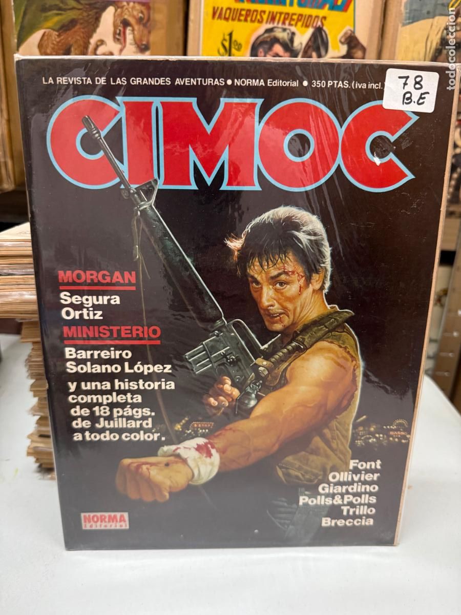 C&oacute;mics: CIMOC EDITORIAL NORMA NUMERO 78