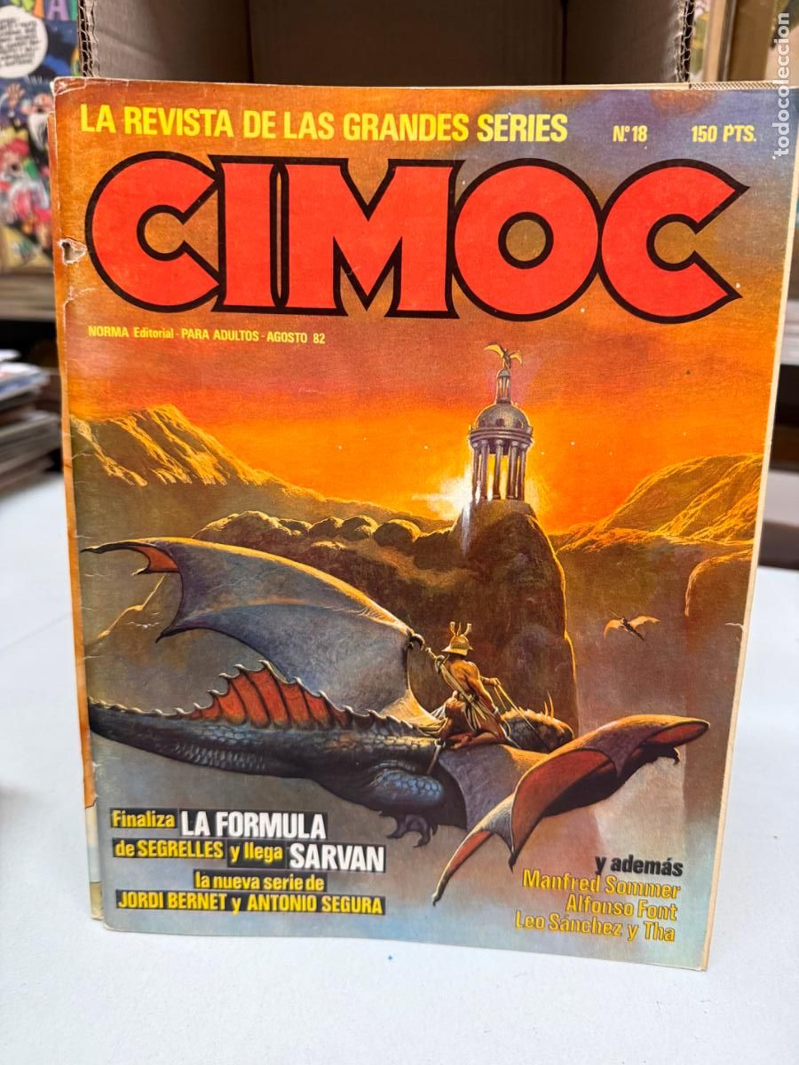 Comics: CIMOC EDITORIAL NORMA NUMERO 18