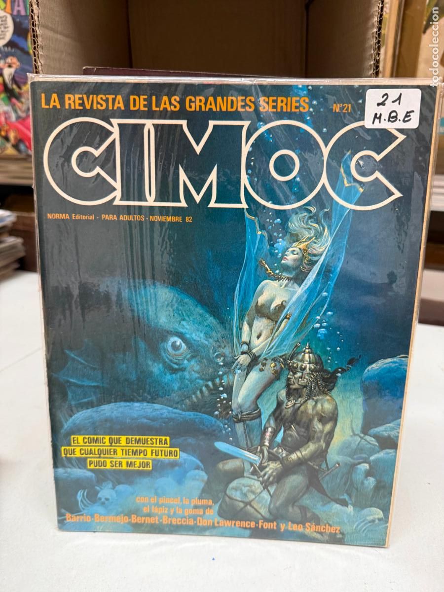 Comics: CIMOC EDITORIAL NORMA NUMERO 21