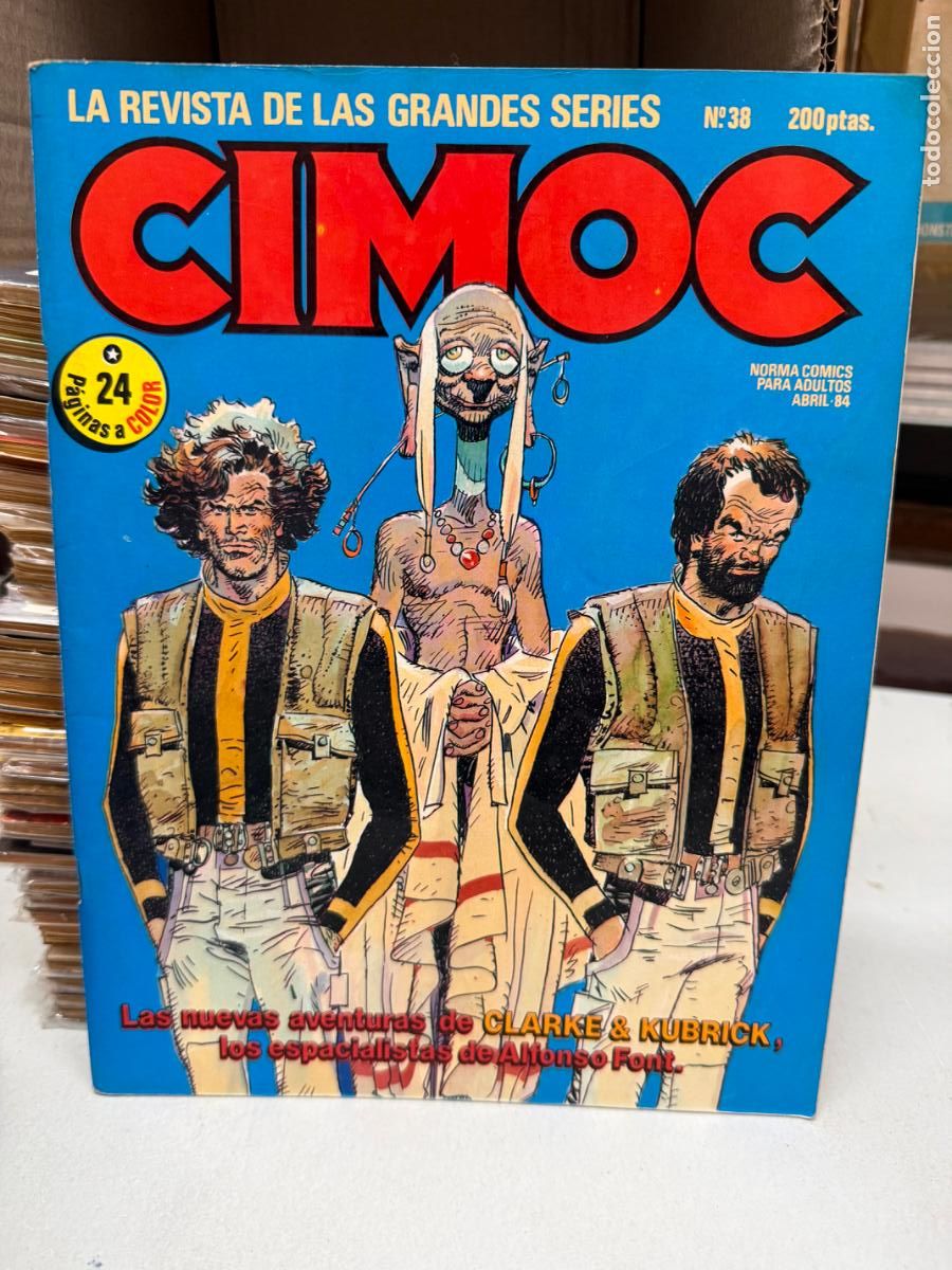 Comics: CIMOC EDITORIAL NORMA NUMERO 38