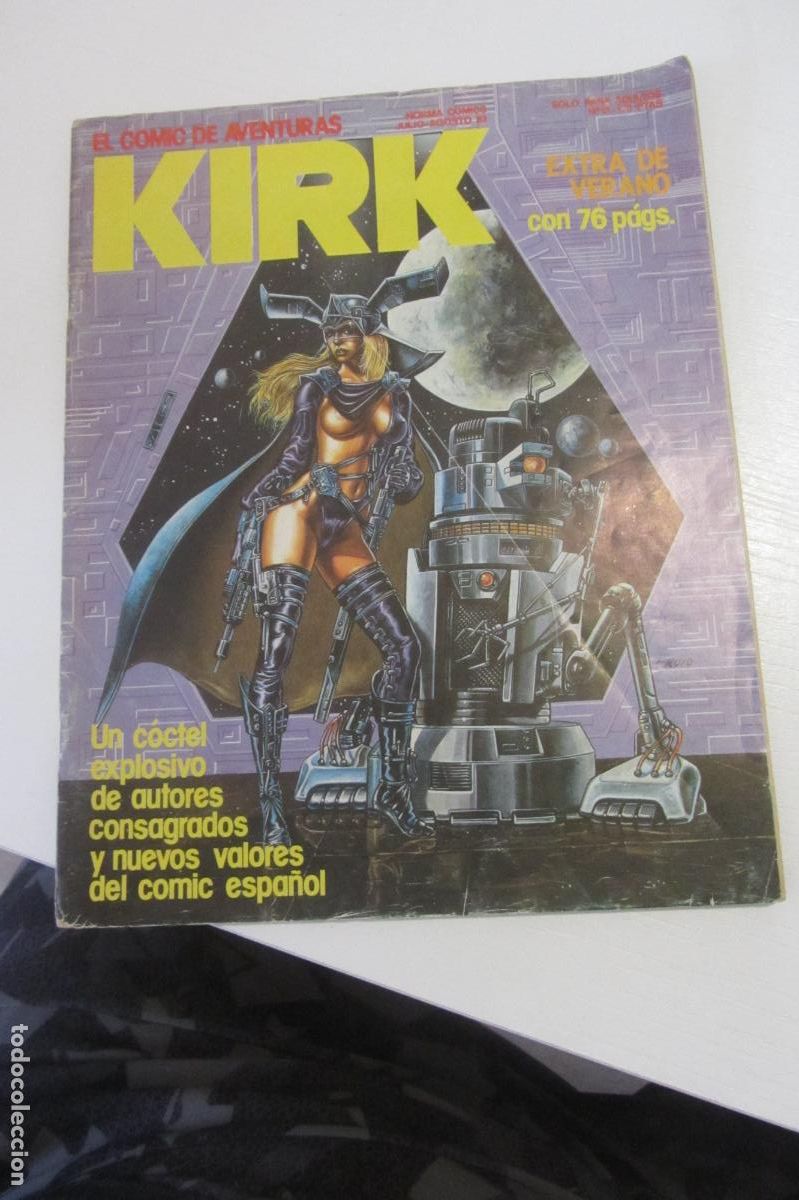 C&oacute;mics: KIRK N&ordm; 13 EL COMIC DE AVENTURAS -ED. NORMA A&Ntilde;OS 80 arx183