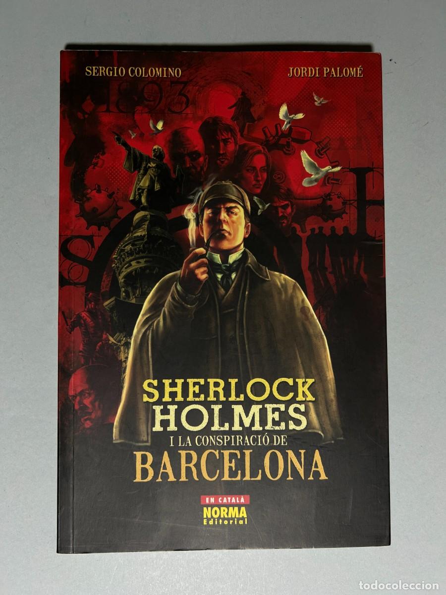 C&oacute;mics: Sherlock Holmes i la conspiraci&oacute; de Barcelona - Foto 1