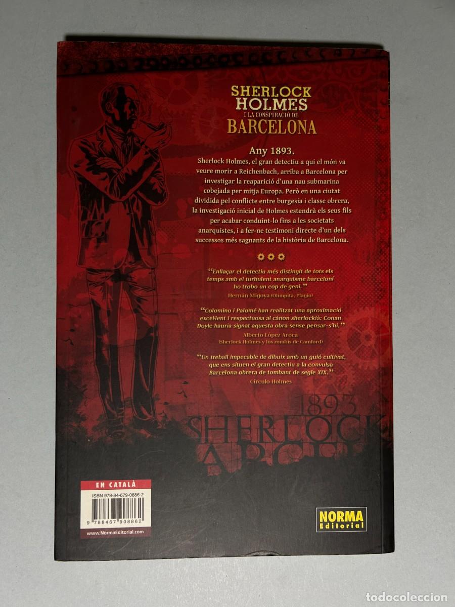 C&oacute;mics: Sherlock Holmes i la conspiraci&oacute; de Barcelona - Foto 2