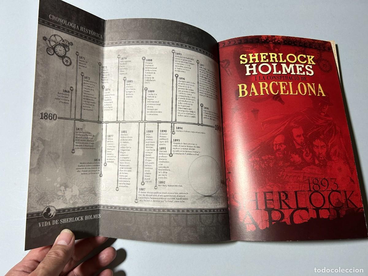 C&oacute;mics: Sherlock Holmes i la conspiraci&oacute; de Barcelona - Foto 3