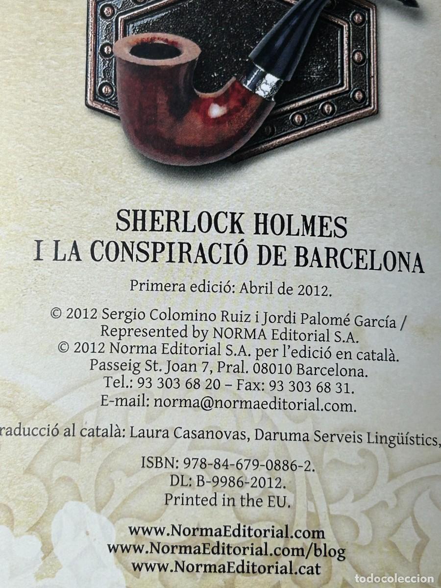 C&oacute;mics: Sherlock Holmes i la conspiraci&oacute; de Barcelona - Foto 4