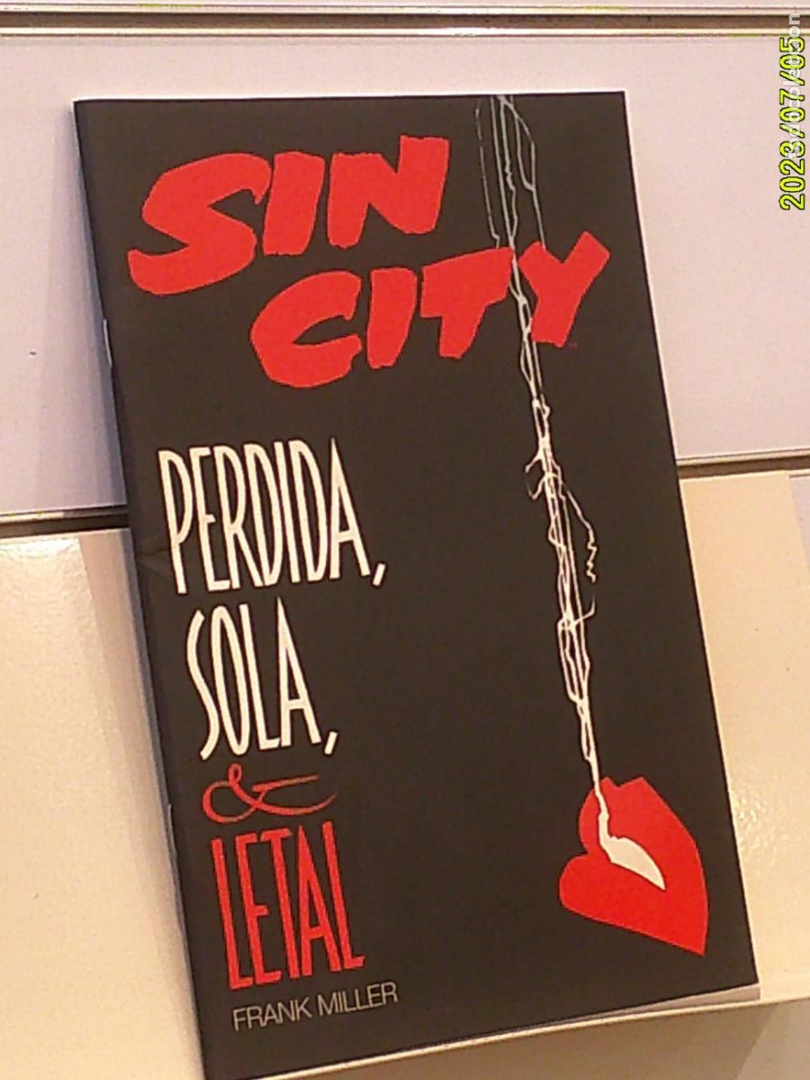 C&oacute;mics: SIN CITY PERDIDA, SOLA & LETAL FRANK MILLER - NORMA