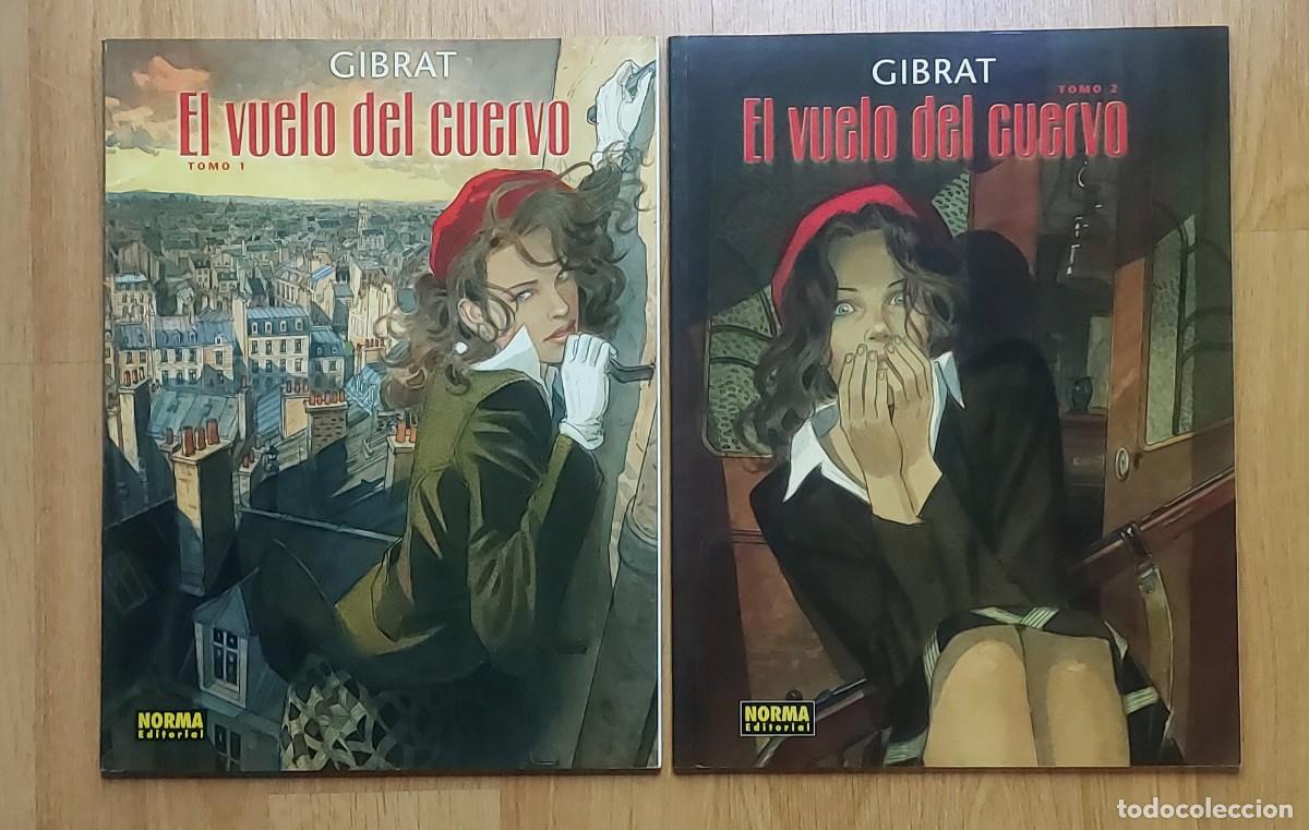 C&oacute;mics: EL VUELO DEL CUERVO- JEAN-PIERRE GIBRAT- COMPLETO 2 EJEMP- 1&ordf; EDICI&Oacute;N 2002/2005 R&Uacute;STICA - ED.AGOTADA