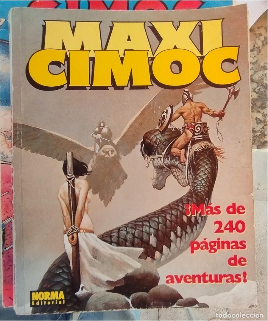 C&oacute;mics: MAXI CIMOC RETAPADO CON 4 NUMEROS