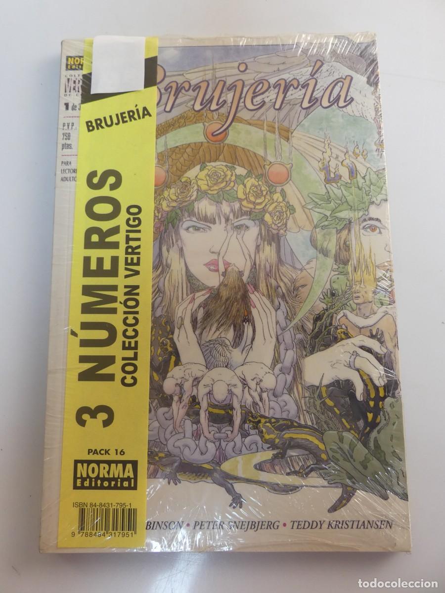 Comics: PACK DE 3 NUMEROS COLECCION VERTIGO - BRUJERIA - EDITORIAL NORMA