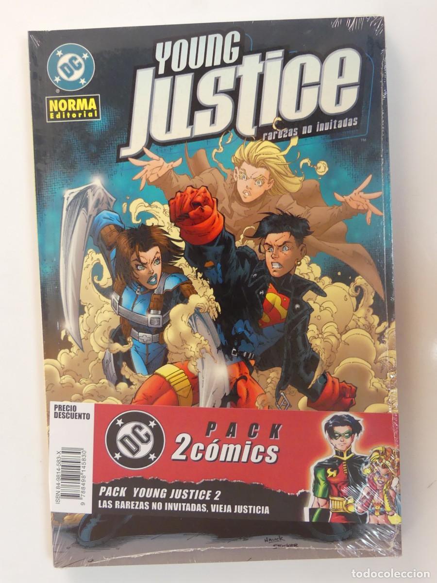 Comics: PACK DE 2 COMICS DE YOUNG JUSTICE EDITORIAL NORMA