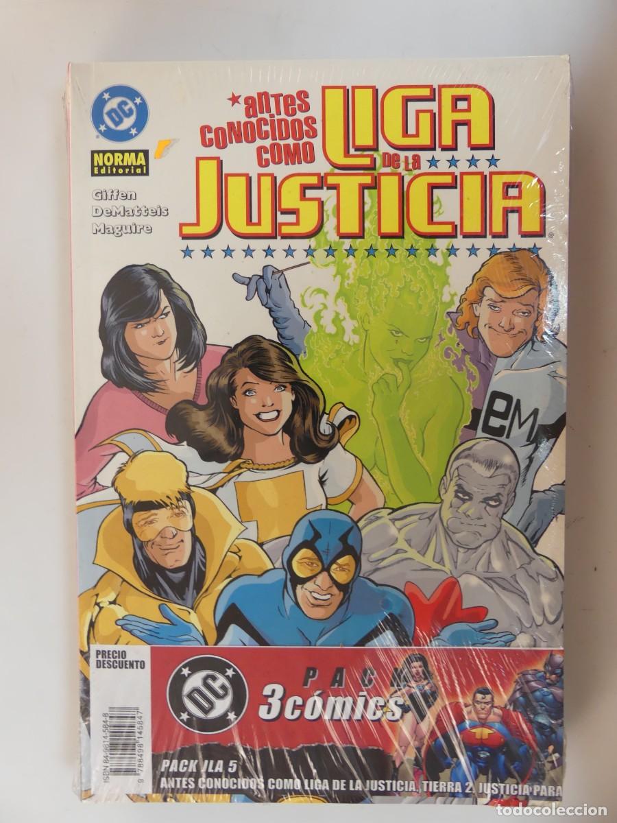 Comics: PACK 3 COMICS &ndash; LIGA DE JUSTICIA EDITORIAL NORMA