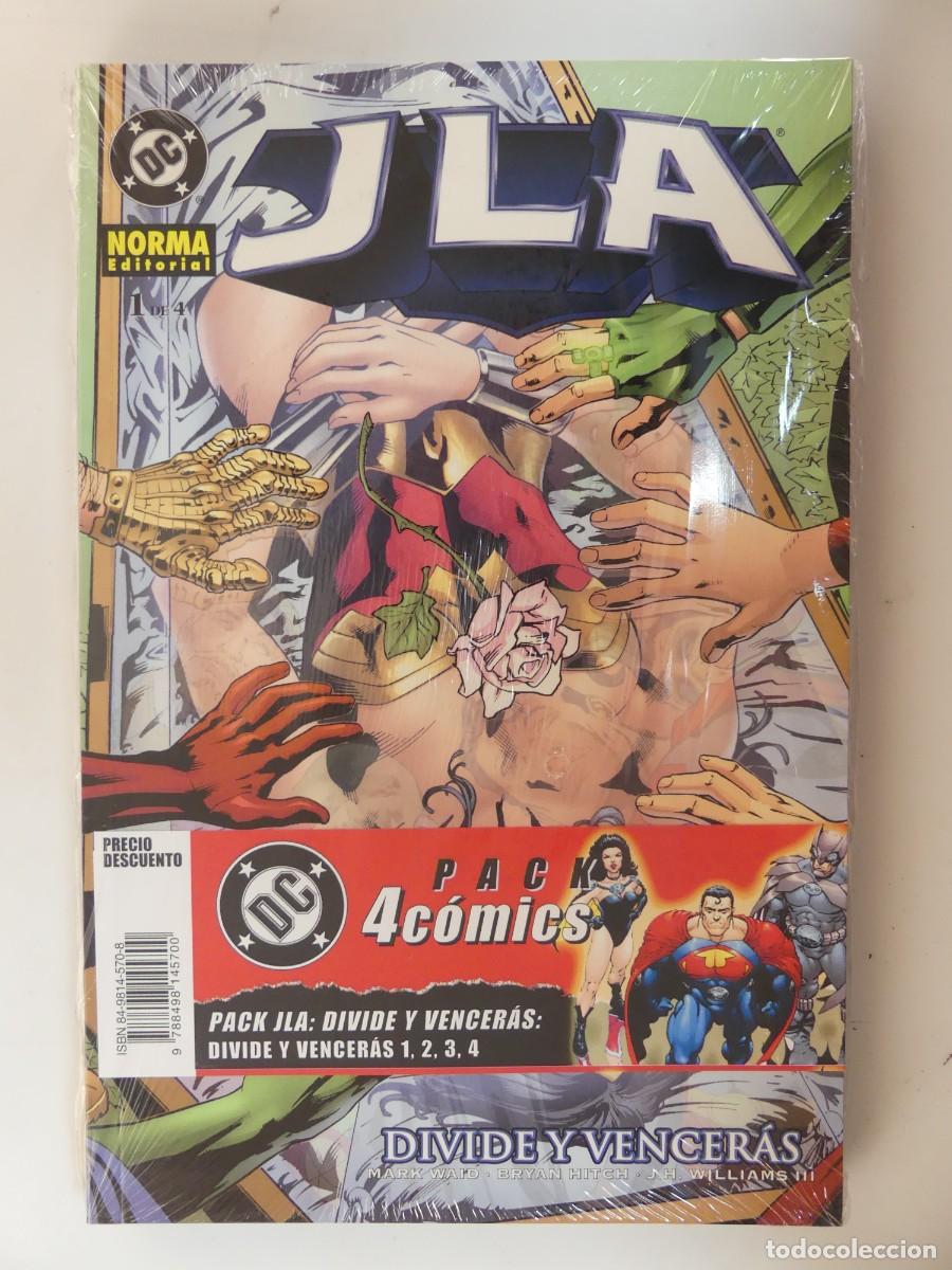 Comics: PACK 3 COMICS &ndash; LIGA DE JUSTICIA EDITORIAL NORMA