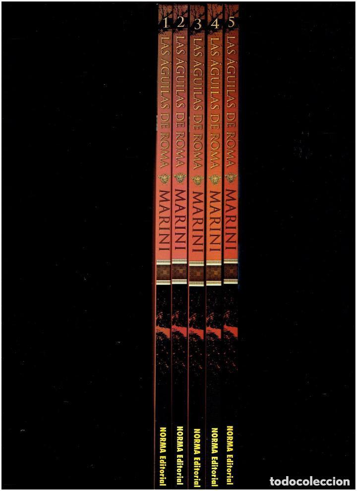 C&oacute;mics: * LAS &Aacute;GUILAS DE ROMA N&ordm; 1 * Enrico Marini * NORMA EDITORIAL 2008 *
